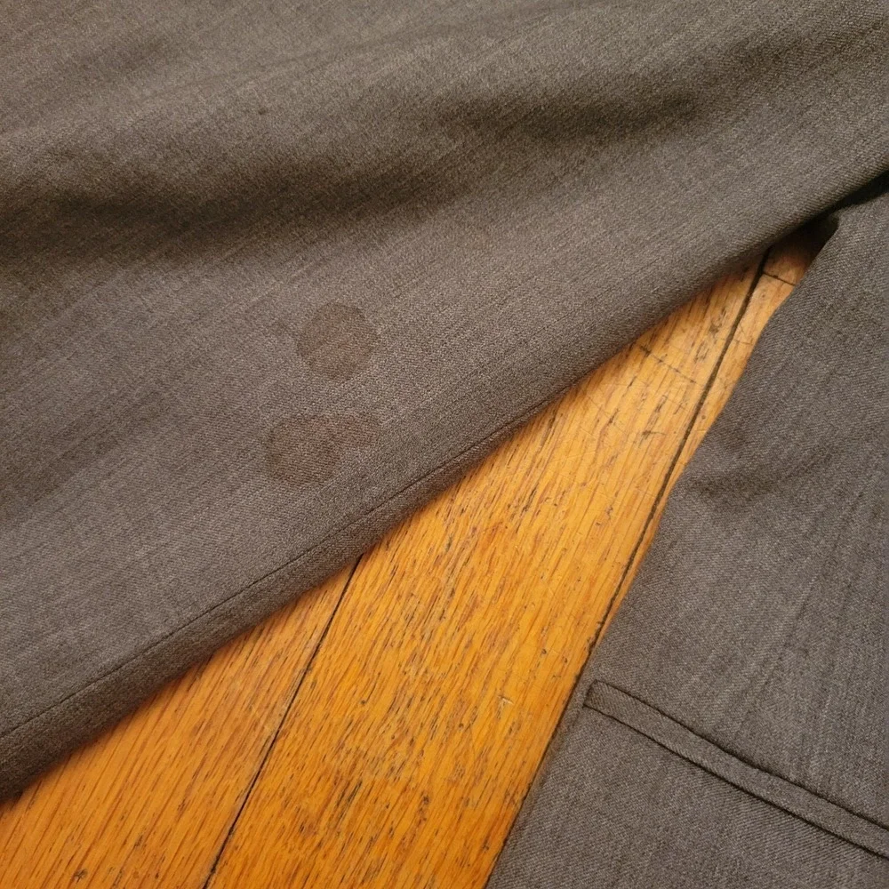 Ralph Lauren 44S Blazer Grey Wool 2 Button Sport Coat Canada Jacket Preppy Twee